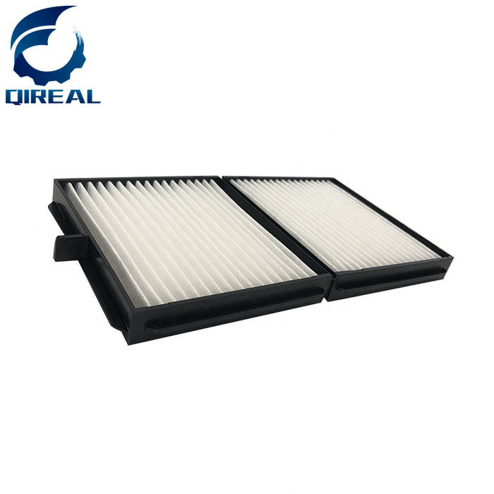 Excavator engine parts for PC200-7 PC210-7 Air Conditioner cabin air filter 20Y-979-6261 Material: glass fiber